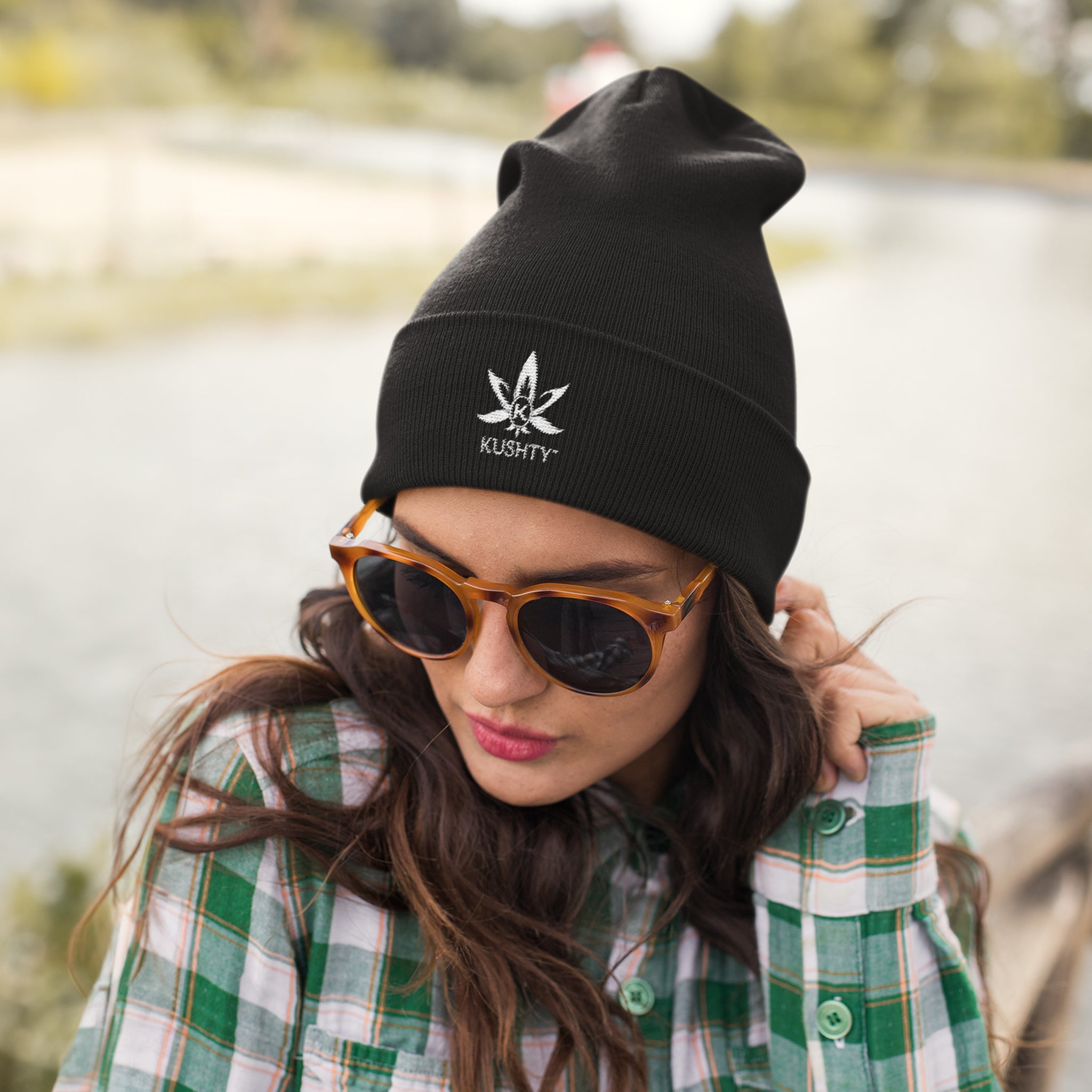 Kushty Embroidered Beanie