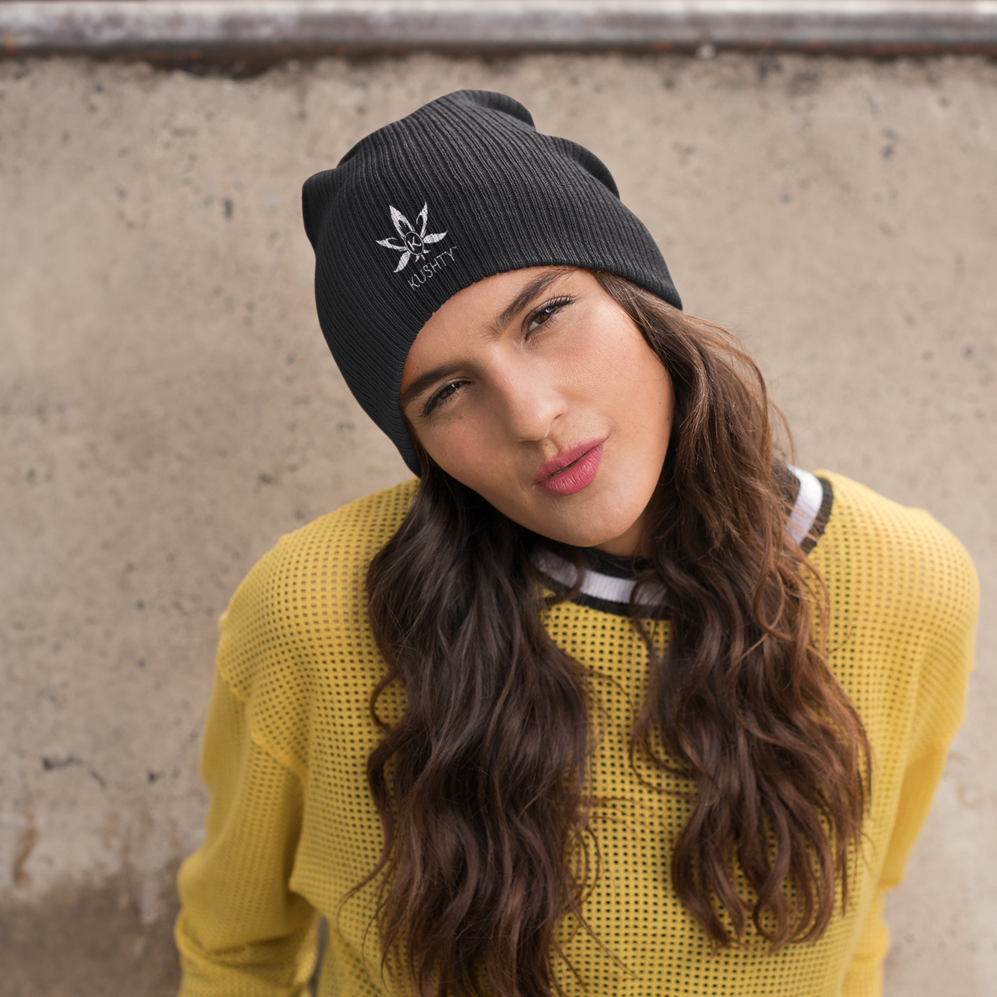 Kushty Embroidered Beanie