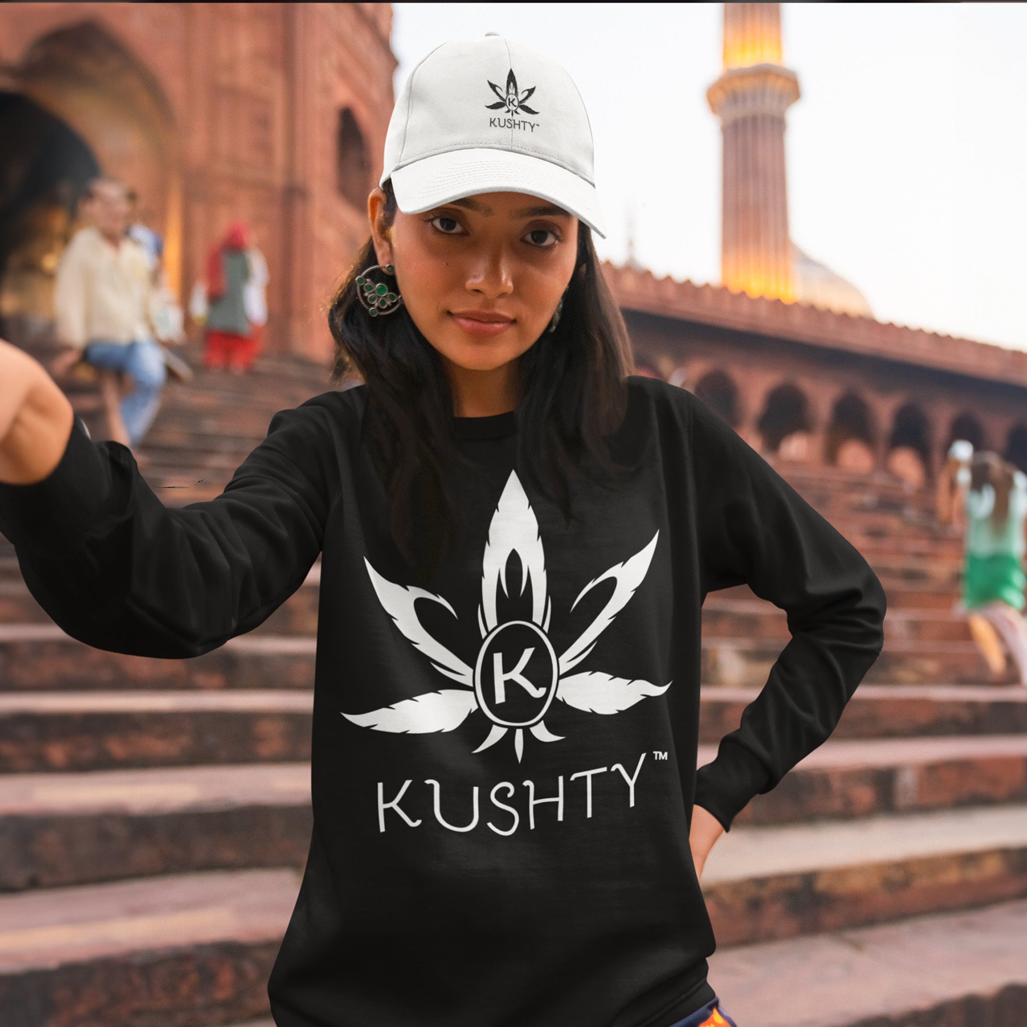 Kushty Unisex Hat White