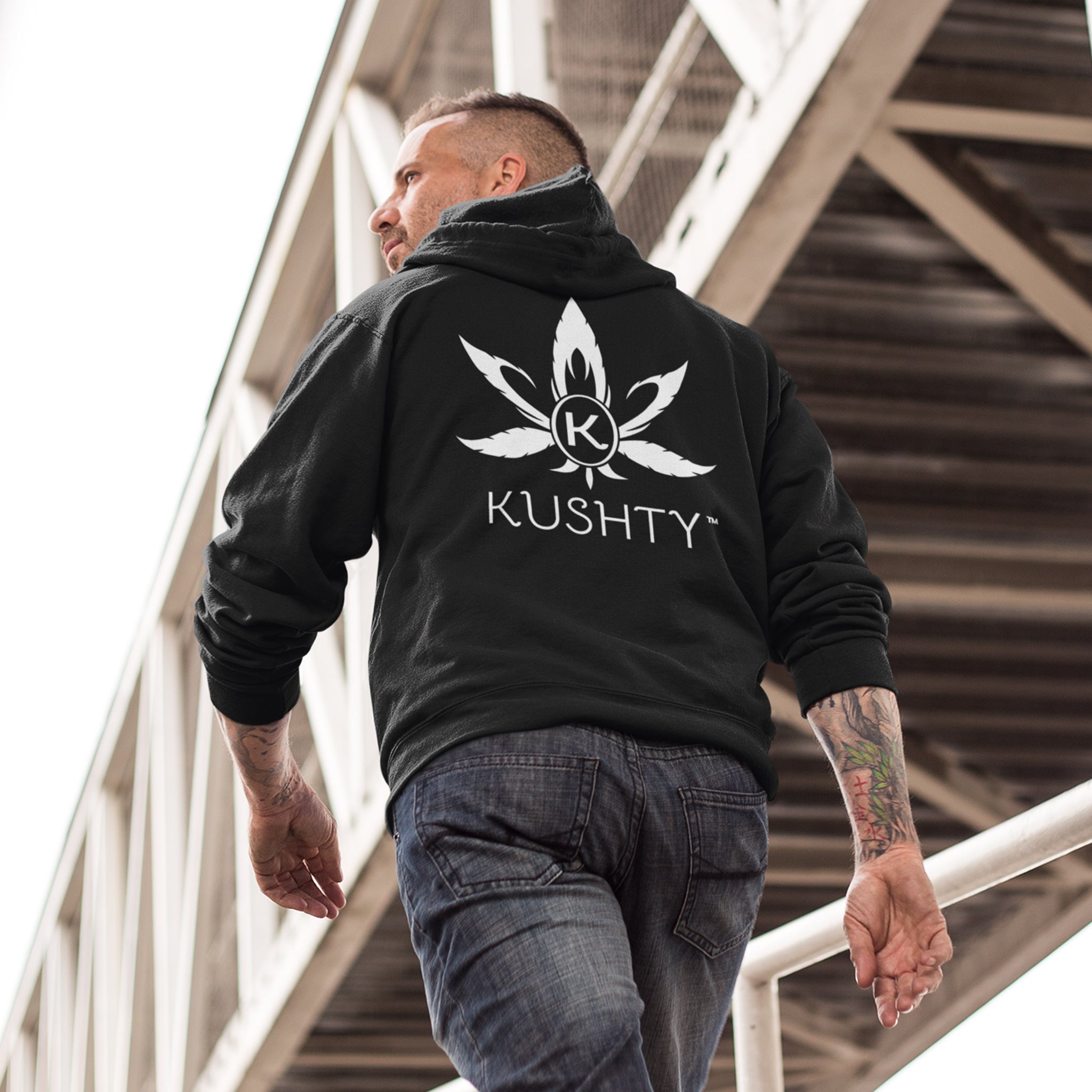 Kushty Unisex heavy blend zip hoodie