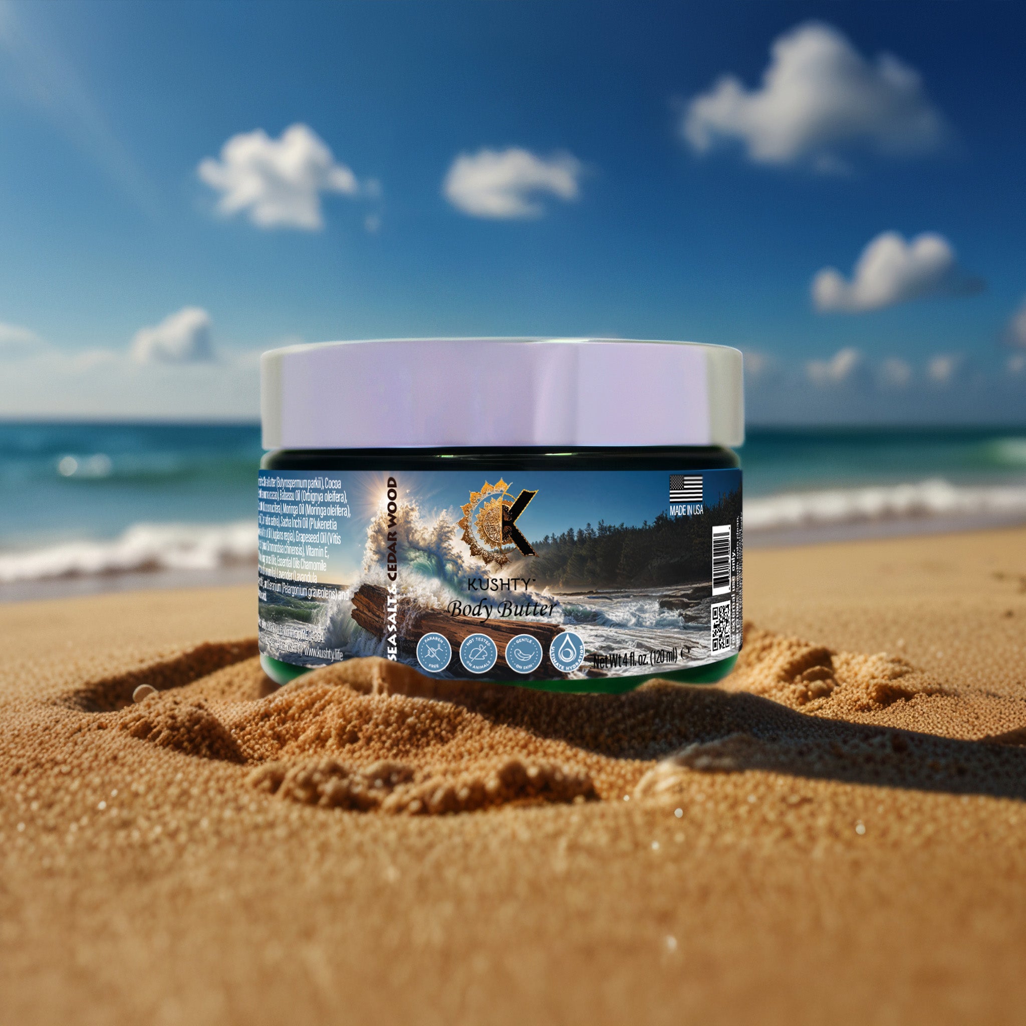 Sea Salt and Cedar Wood Body Butter