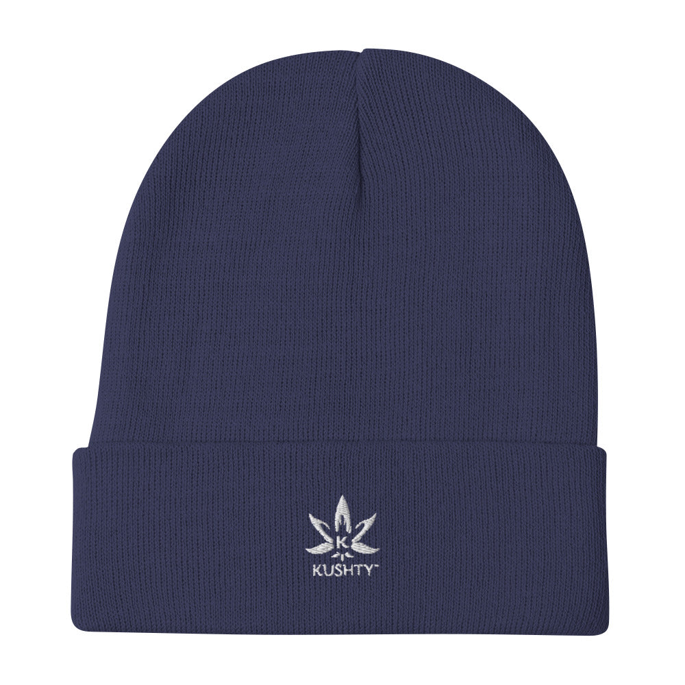 Kushty Embroidered Beanie