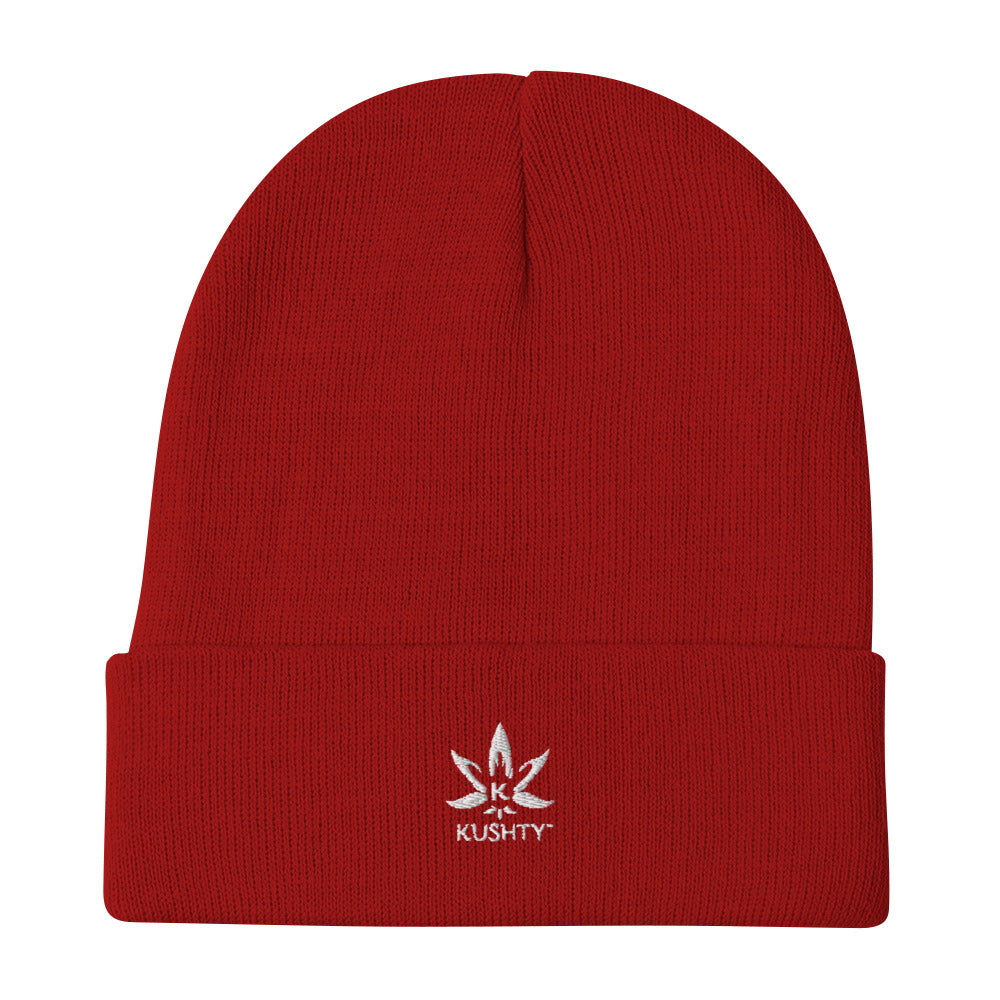Kushty Embroidered Beanie