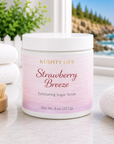 Strawberry Breeze- Kelp Infused Exfoliating Sugar Scrub