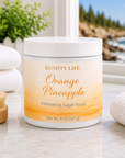 Orange Pineapple- Kelp Infused Exfoliating Sugar Scrub