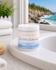 Sea Salt & Cedarwood- Kelp Infused Exfoliating Sugar Scrub