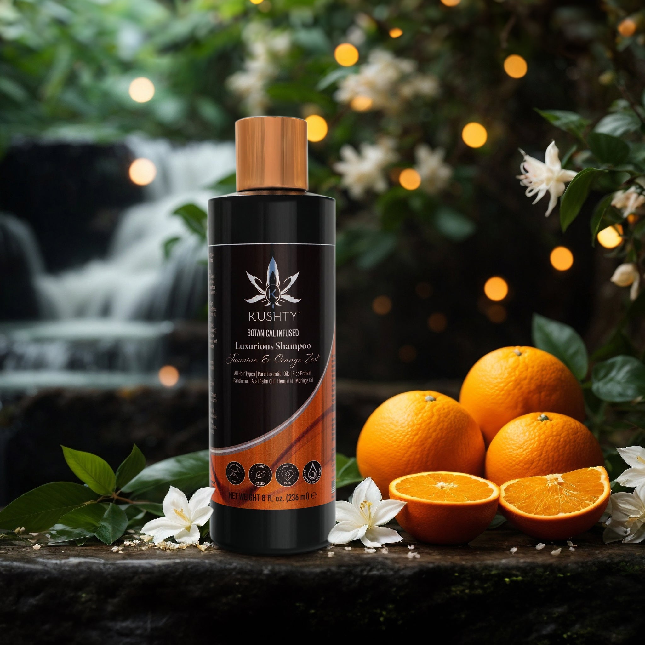 Luxurious Shampoo Jasmine & Orange Zest