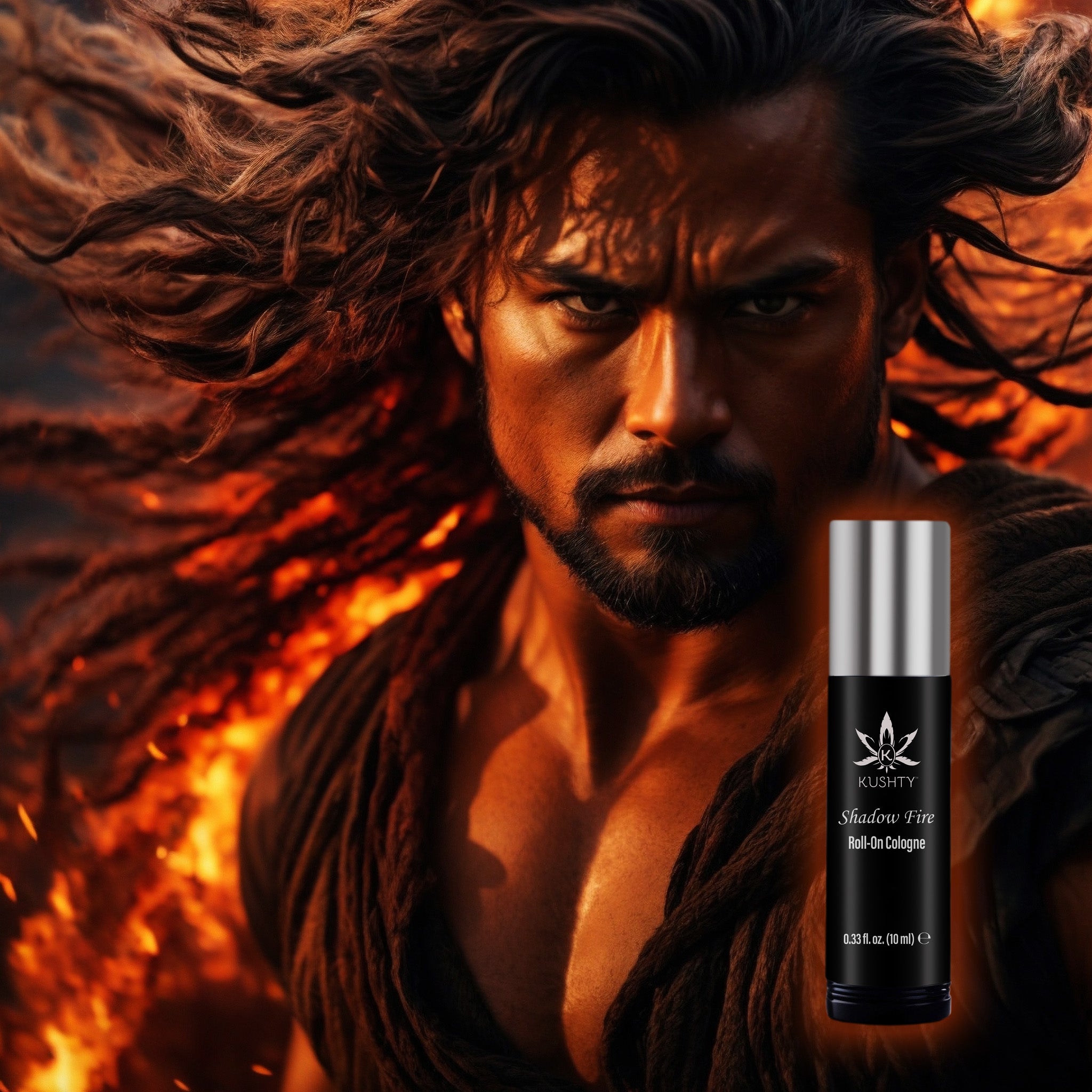 Mens Roll On Cologne - Shadow Fire