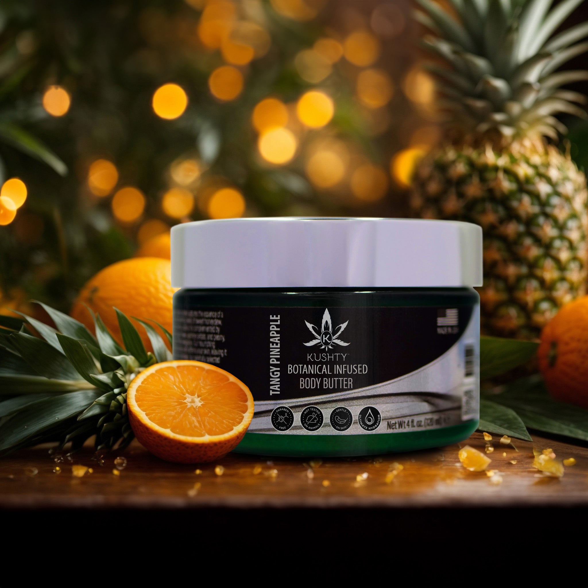 Body Butter &quot;Tangy Pineapple&quot; - Botanical Infused Skin Renewal
