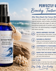 After Wave Beach Hair Texture Mist
Effortless Texture for Soft, Natural Beach Waves