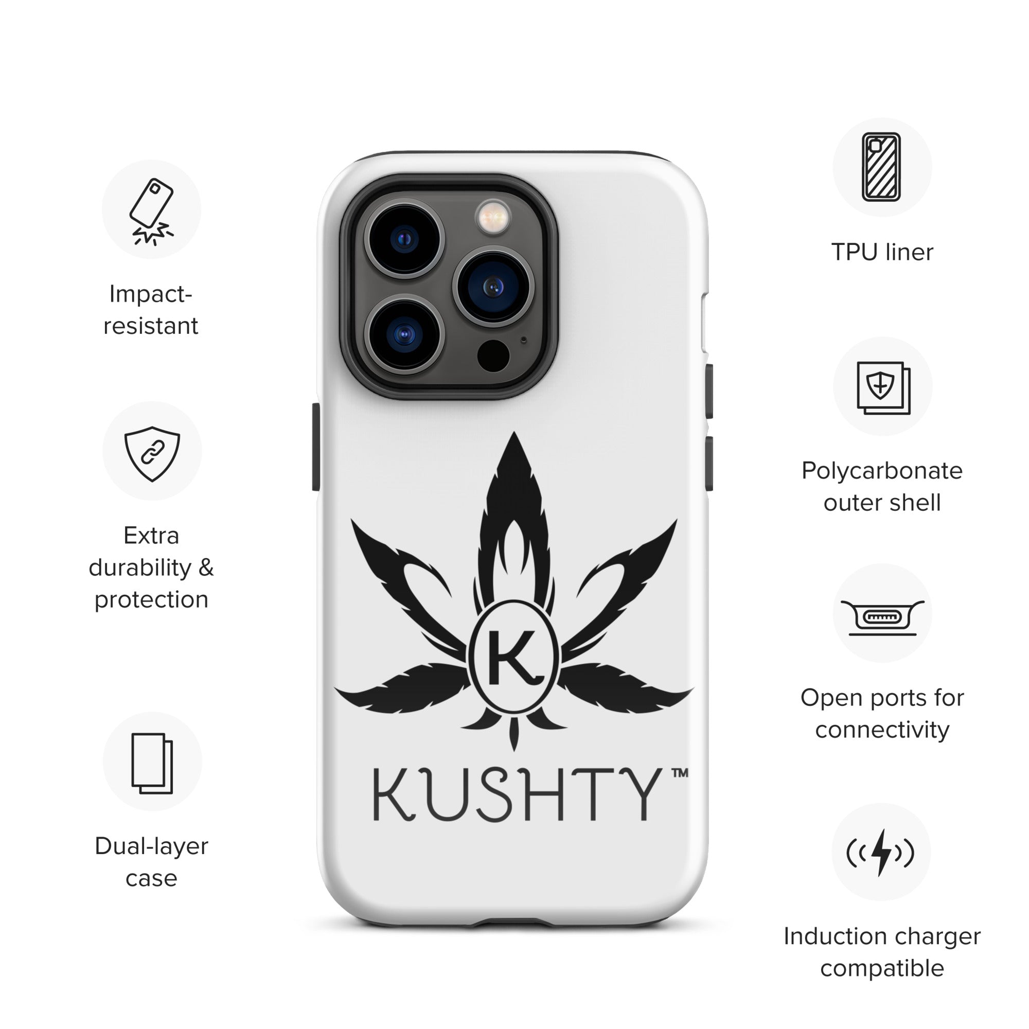 Kushty Tough Case for iPhone®